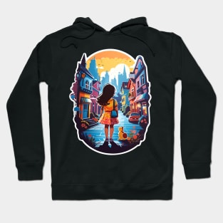 expoler the town Hoodie